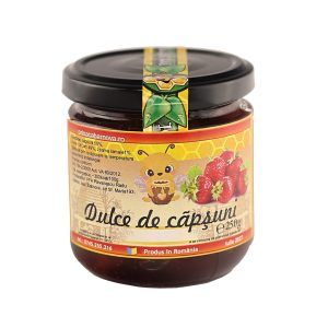 Dulceata de capsuni doar cu miere 250g