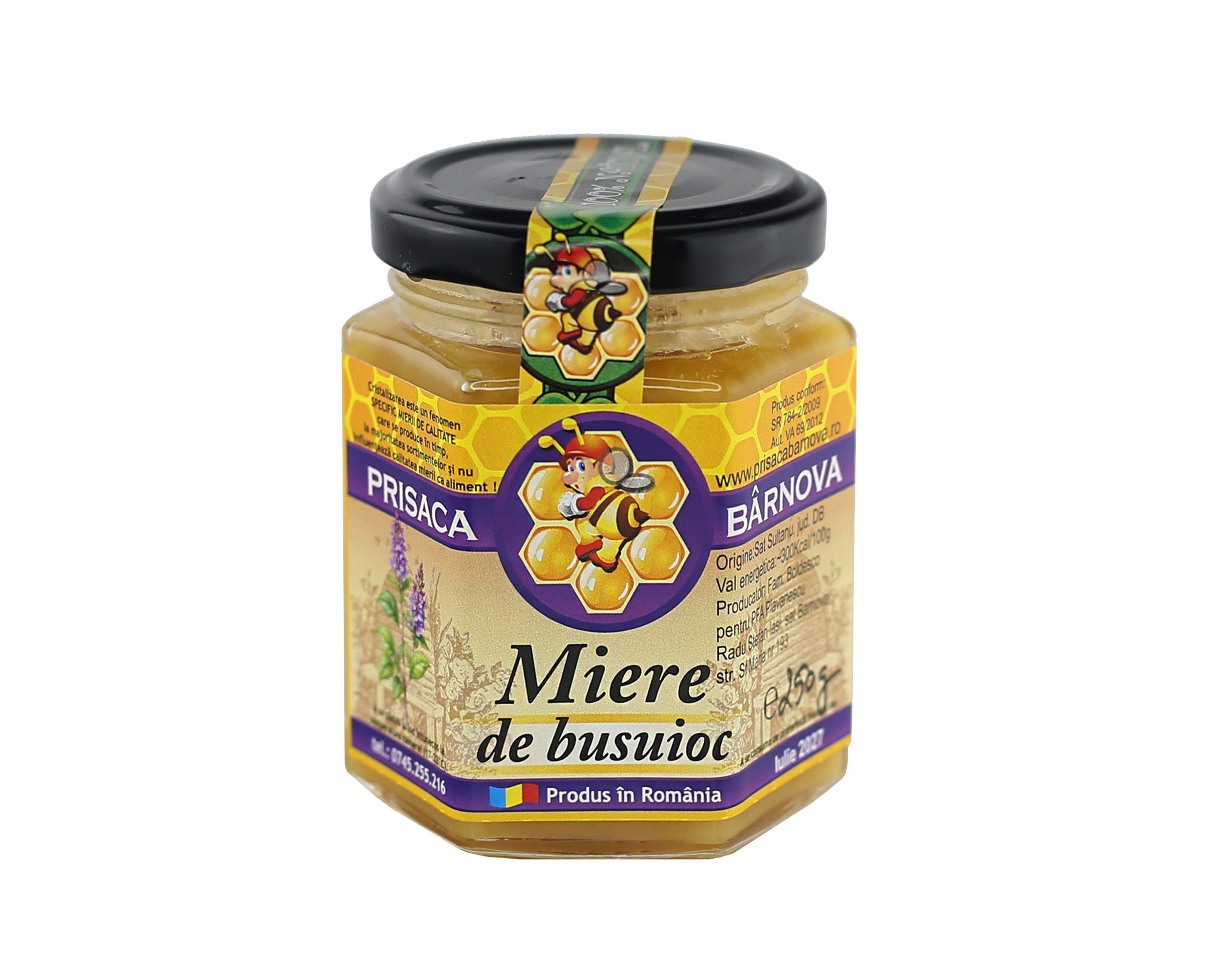 Miere de busuioc 250g