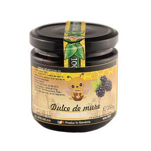 Dulceata de mure doar cu miere 250g