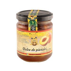 Dulceata de piersici doar cu miere 250g