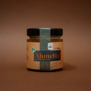 Alunette - Cremă din alune de pădure cu miere, 200g, ecologic