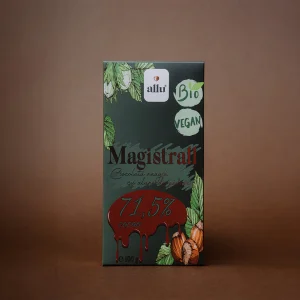 Magistrall - Ciocolată neagră cu alune de pădure, 100g, ecologic