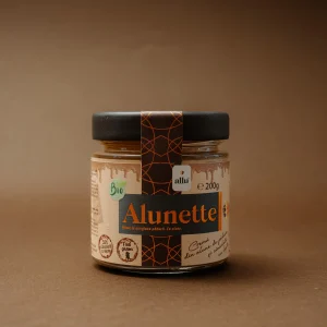 Alunette - Cremă din alune de pădure și ciocolată cu lapte, 200g, ecologică